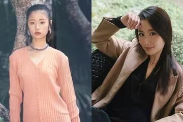 林心如帶女兒「重遊出道地淡水」 曬模特舊照青澀模樣曝