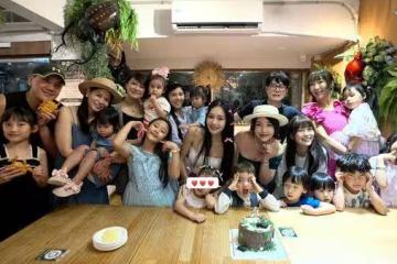 名經紀人小瑋為四歲兒辦生日派對 「孩子長太快」王思佳等藝人都到齊